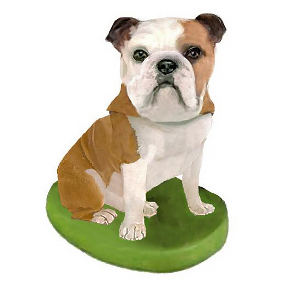 Custom Pet Dog Bobblehead - Bulldog